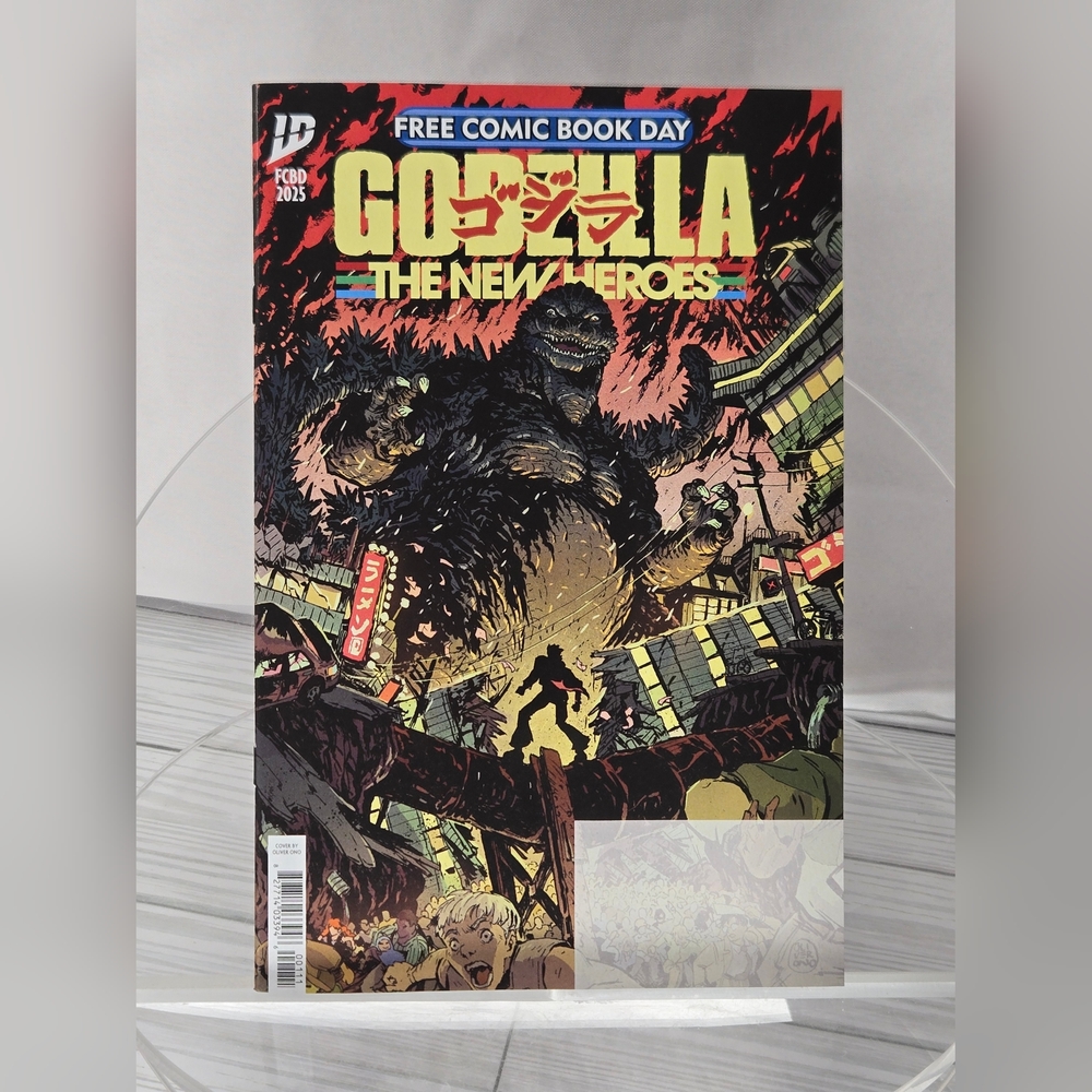 Godzilla: The New Heroes #0 (FCBD 2025) IDW, Prelude to series & G-Force reintro